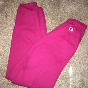 Pink champion sweats!